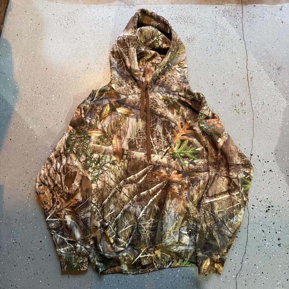 King's Camo Realtree Edge Camo Hoodie, Size M